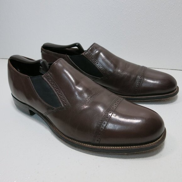 Stacy Adams Cap Toe Leather Dress Oxfords Formal Footwear Men\'s Shoes 9 D main image 7